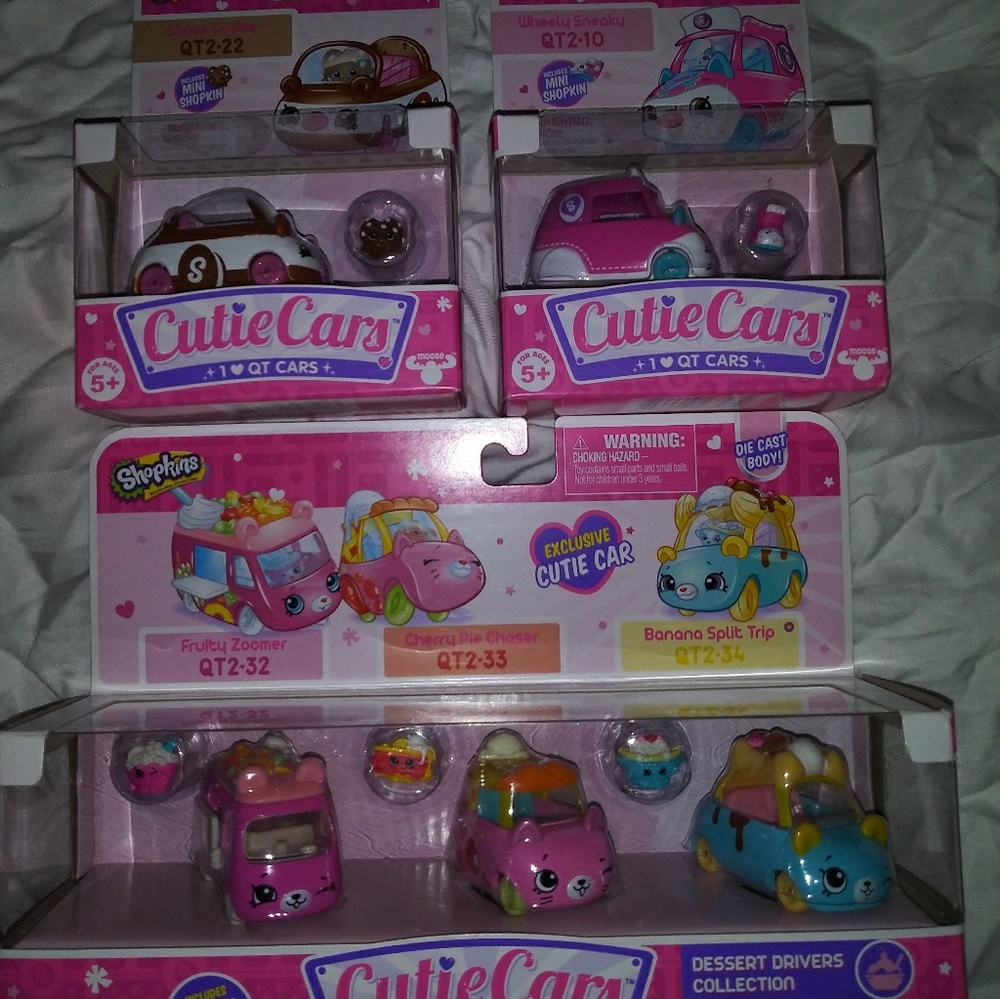 NIB shopkins Cutie Cars